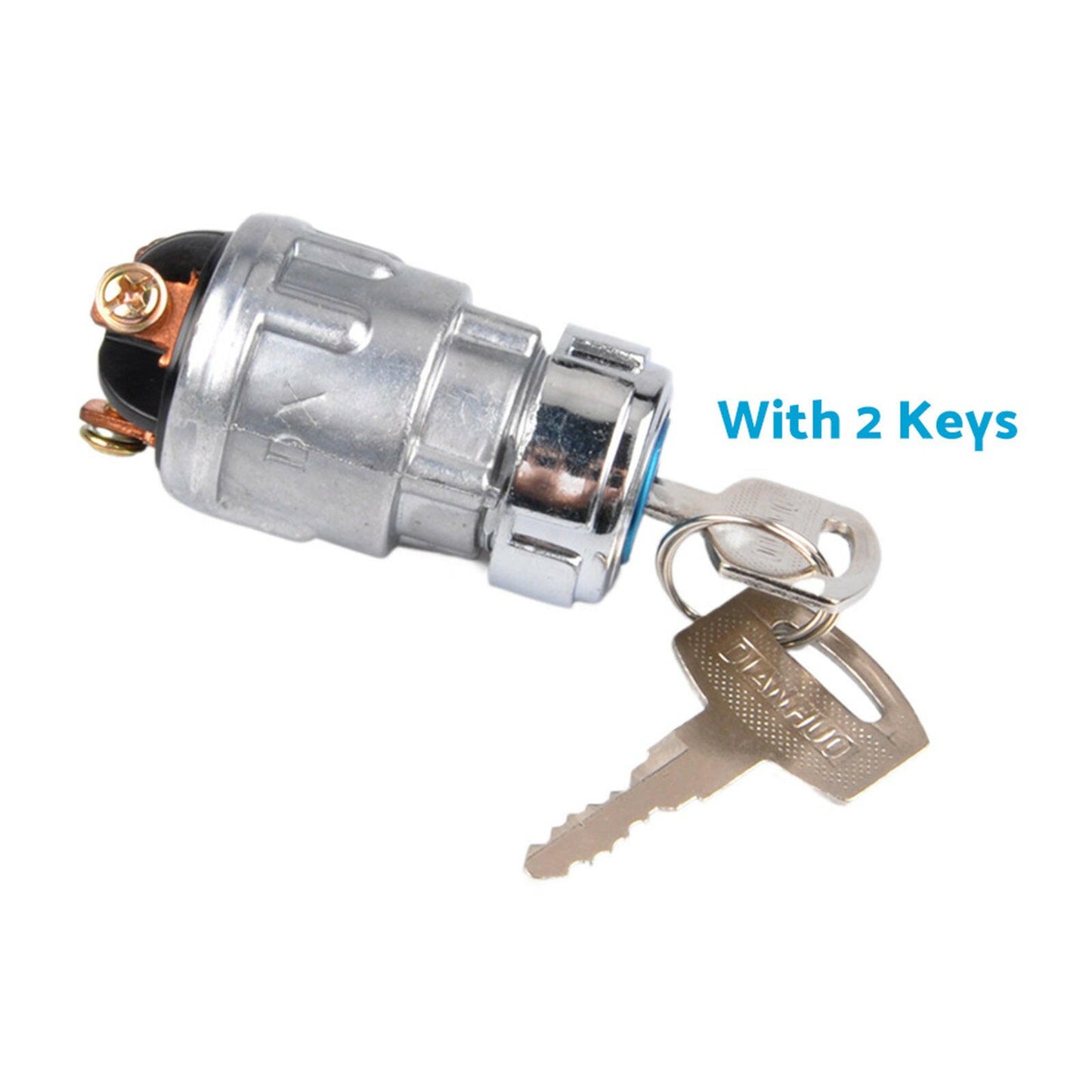 Universal 3 Position Ignition Start Switch Key Lock Suitable For Motorcycle Tractor Boat Car