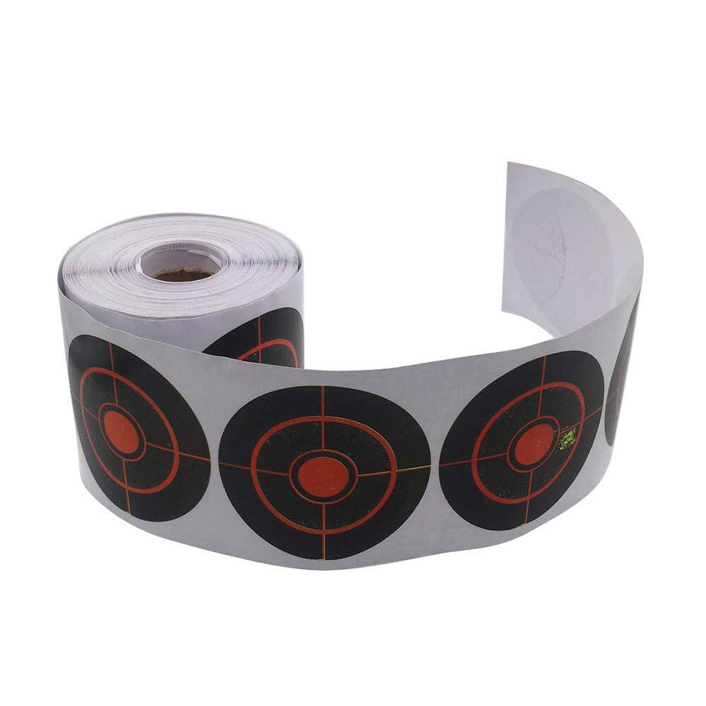 Self Adhesive Splatter Reactive Shooting Target Stickers 250x/Roll Suitable For Practice & Training.