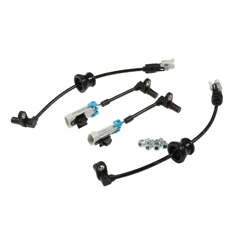 4x ABS Speed Sensors Front & Rear Suitable For Holden Captiva 2007-2017 96626080 / 96626078