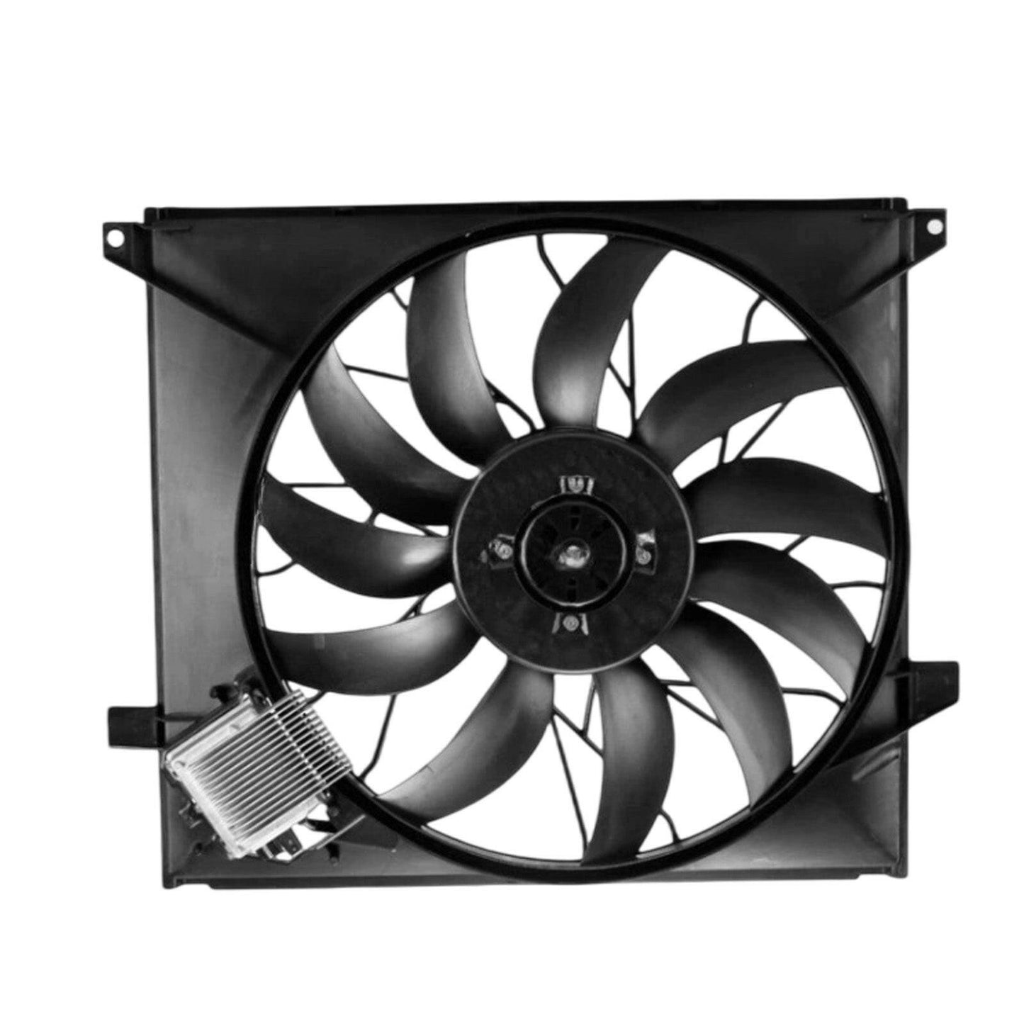 Radiator Cooling Fan with Shroud Suitable For Mercedes M-Class W163 ML500 2001-2005.