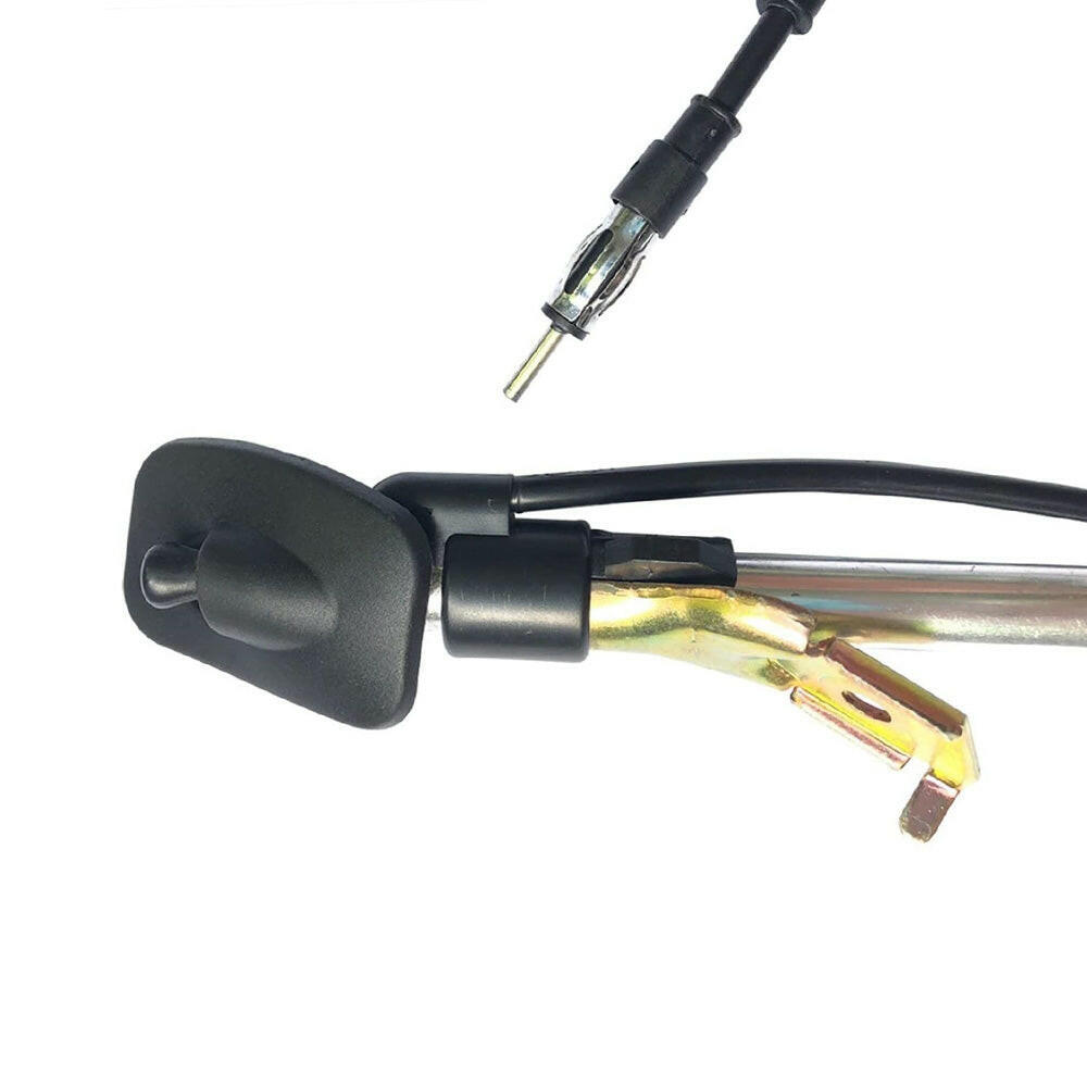 1x Radio Antenna Guard Mount Car Aerial 4 Sections Suitable For Nissan Navara D22.