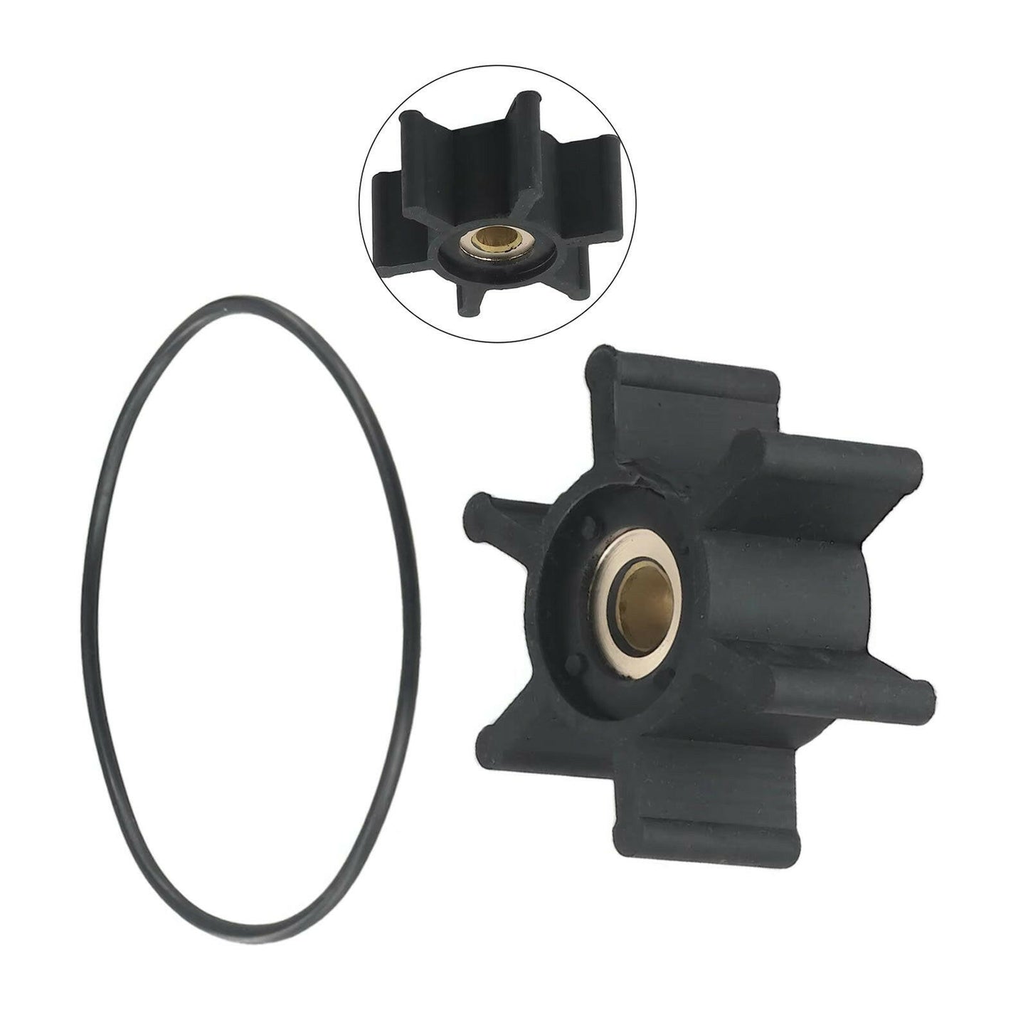 2x Impeller & O-Ring Kit Suitable For Milwaukee M18 Transfer Pumps 49-16-2771.