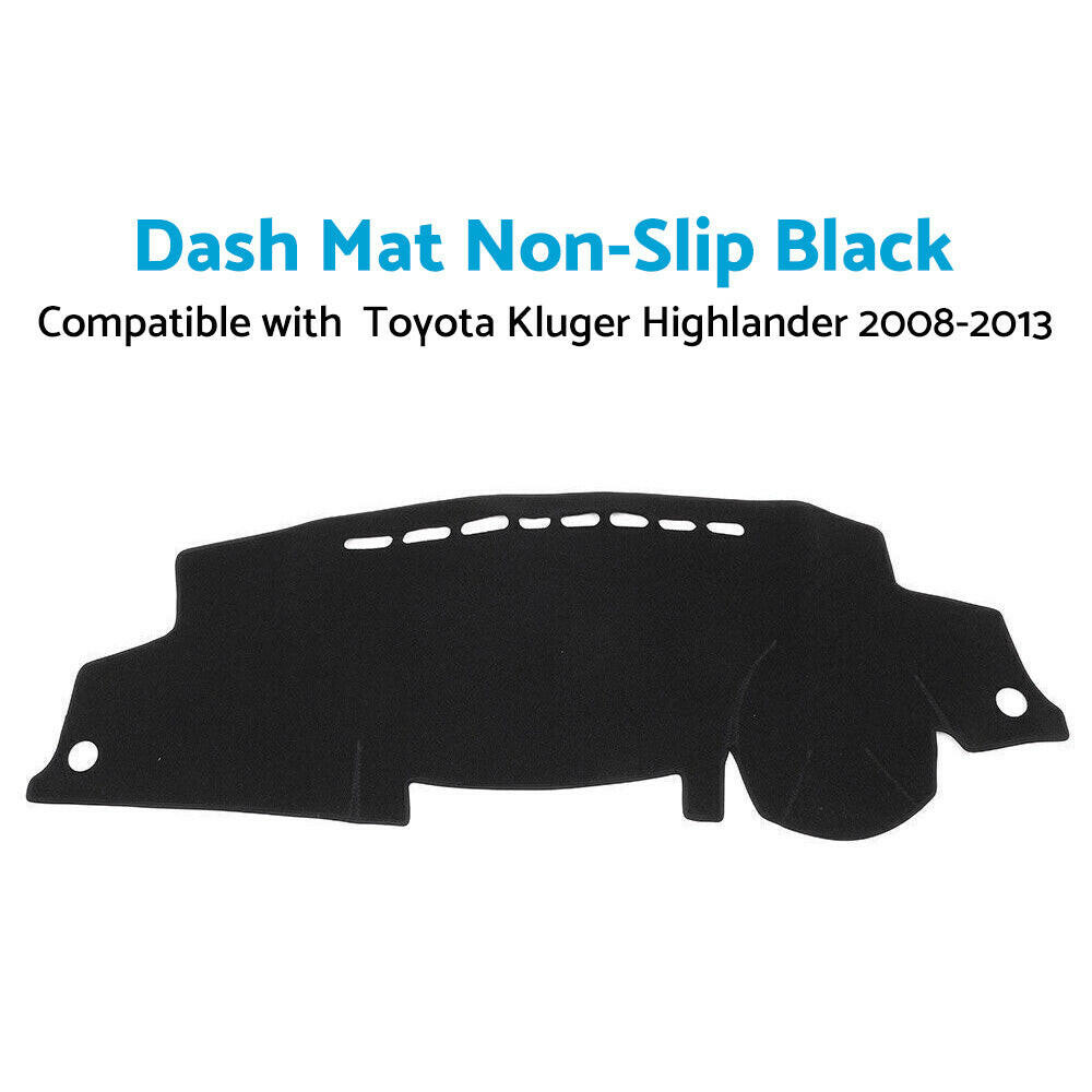 Non-Slip Dash Mat Suitable For Toyota Kluger Highlander 08-13 Dashboard Cover.