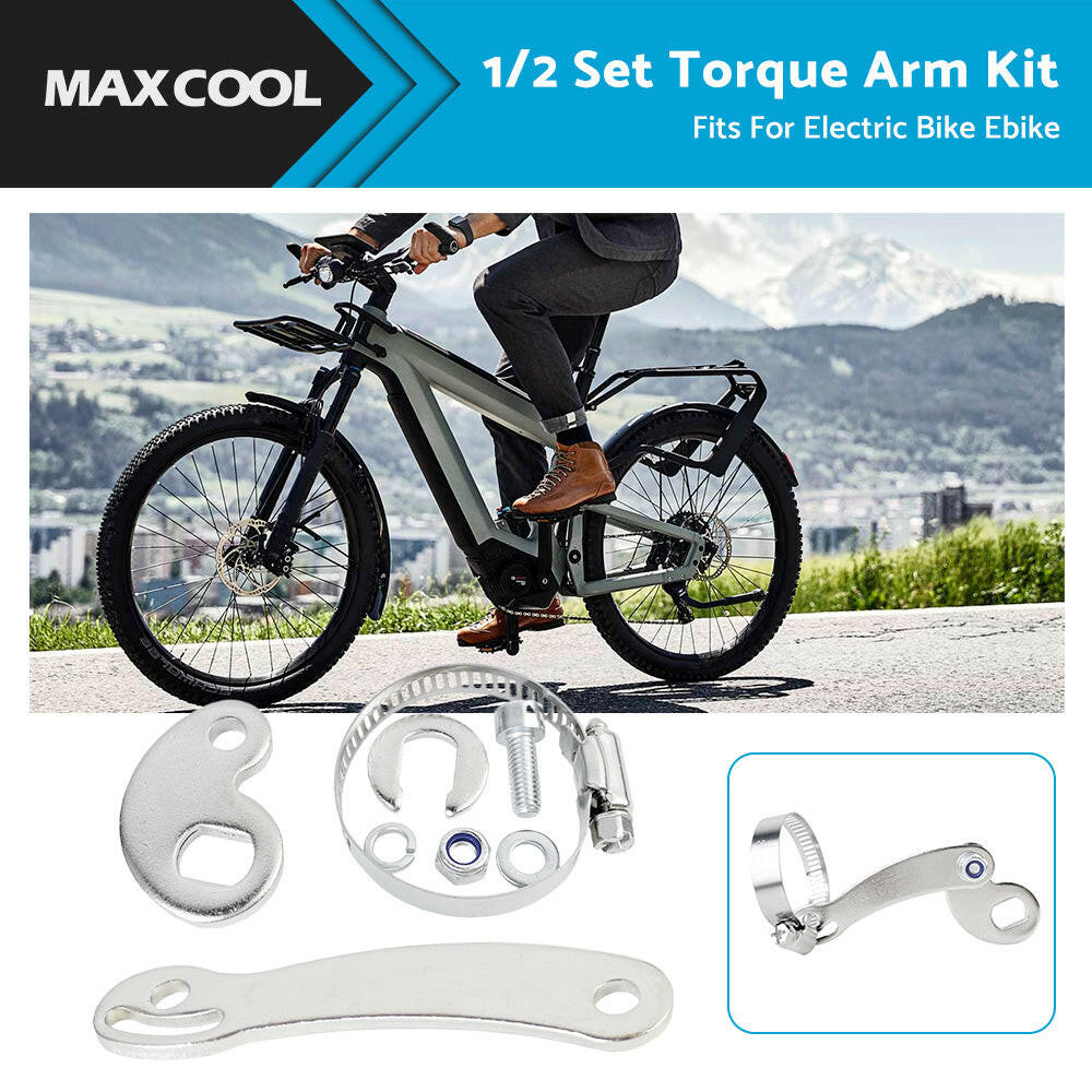 1/2 Set Torque Arm Kit Front Rear Refit Components Parts For Electric Bike Ebike.