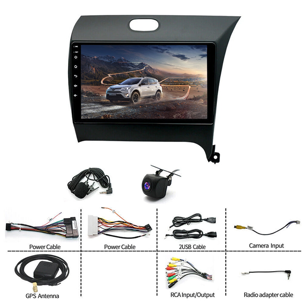 9 inch CarPlay Android 13 GPS Head Unit Suitable for Kia Cerato/K3/Forte.