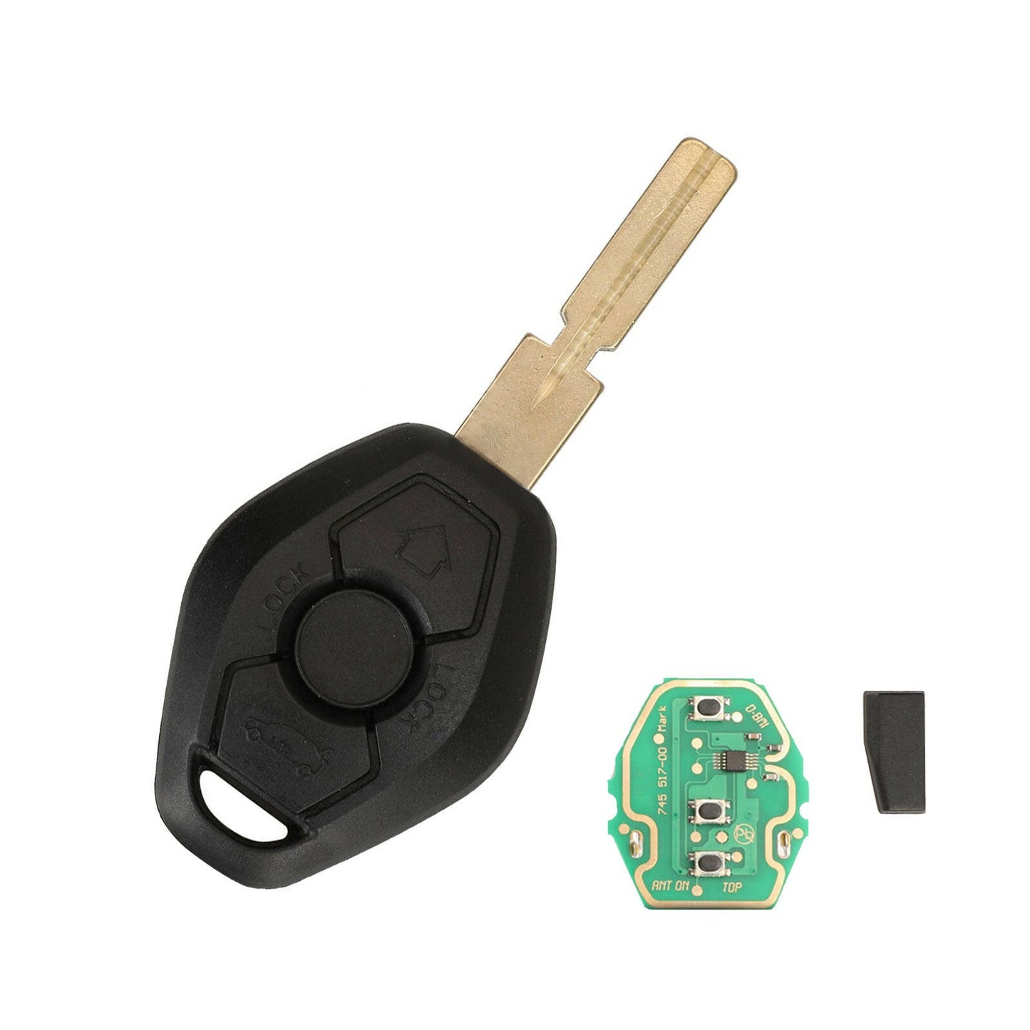 Complete Remote Key Suitable for BMW 3 5 7 X3 Z3 Z4 X5 525 525i 325 325i E38 E39.