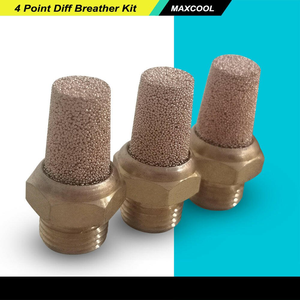 Universal 4 Point Diff Breather Kit Suitable For Nissan Patrol GQ GU Y61 Y62.