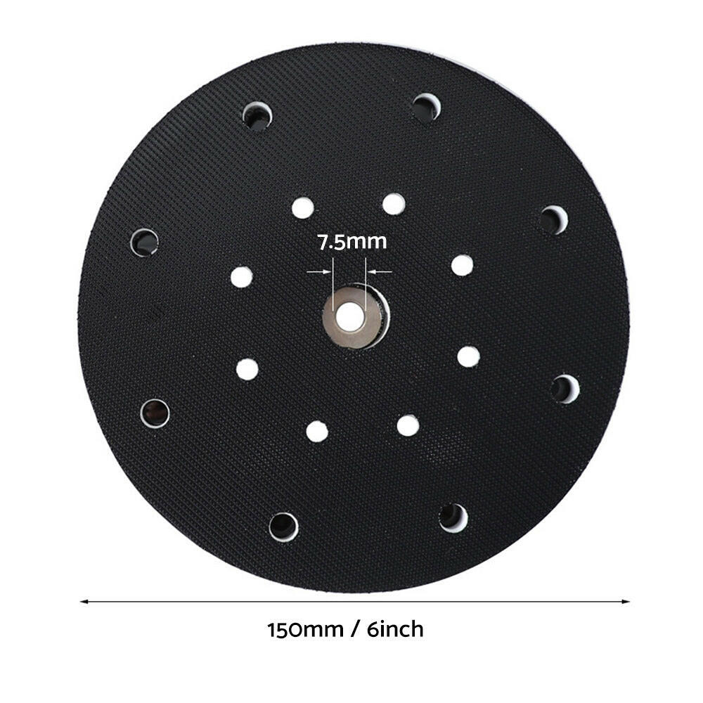 6 Inch 17 Holes Backing Pad Sanding Suitable For Festool Grinder RO1 ES150 ET2.