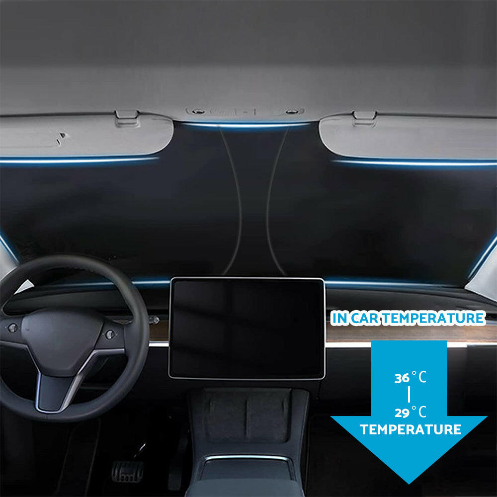 Wind Screen Sun Shade Suitable For Honda CR-V CRV 17-23 UV Block Visor Foldable.