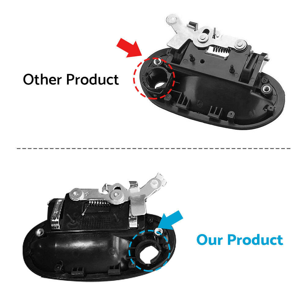 Front Right Outer Door Handle Bolt Type Suitable For Hyundai Excel X3 1997-2000.