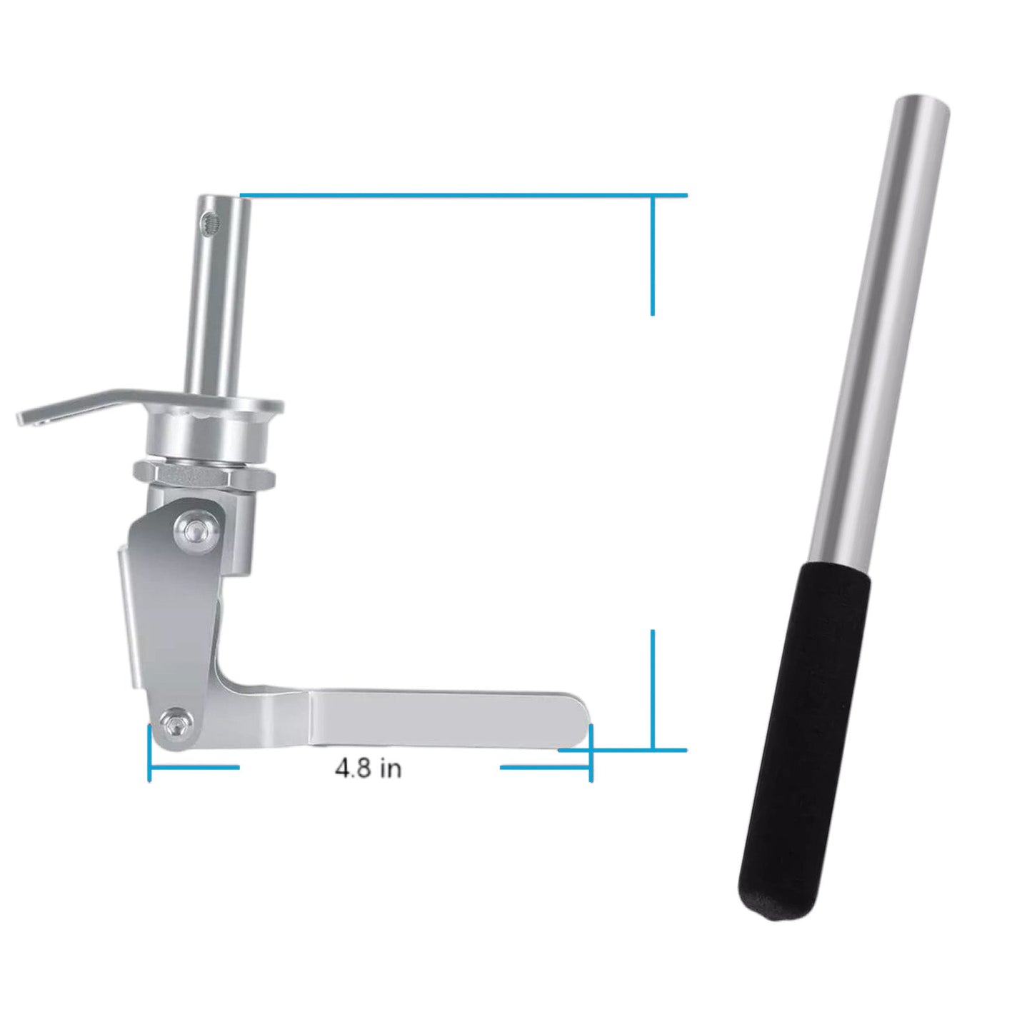 Stud Mount Valve Spring Compressor Tool Suitable For 3/8in and 7/16in Rocker Studs.