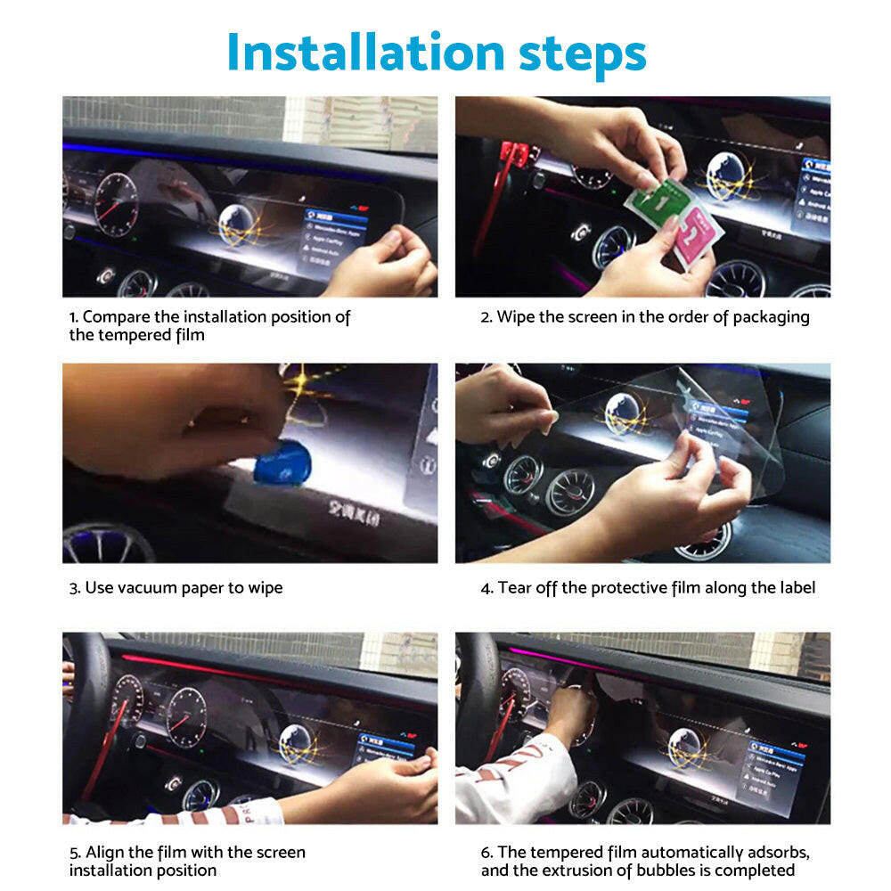 Navigation and Air Conditioning Screen Protector Suitable For Isuzu D-Max 2021-2023.