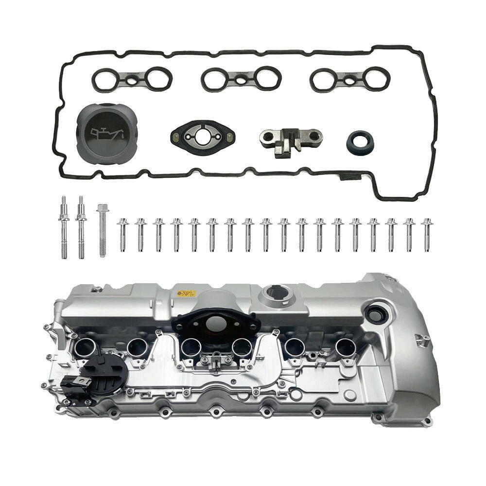 Aluminium Engine Valve Cover Suitable for BMW E82 E88 E89 E83 E60 E91 2.5L 3.0L.