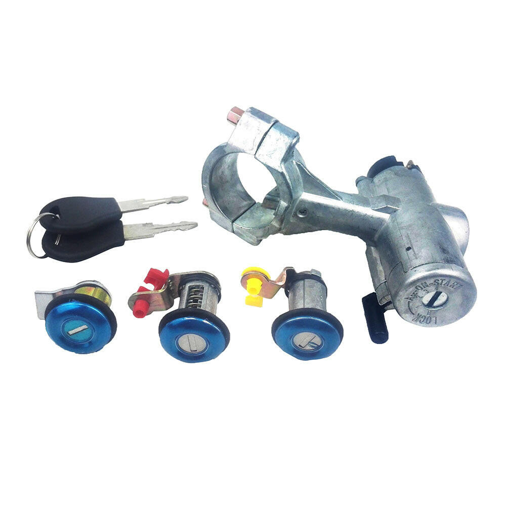 1 Set Ignition Barrel Switch Door Locks Suitable for Nissan Navara D21 1986-1997.