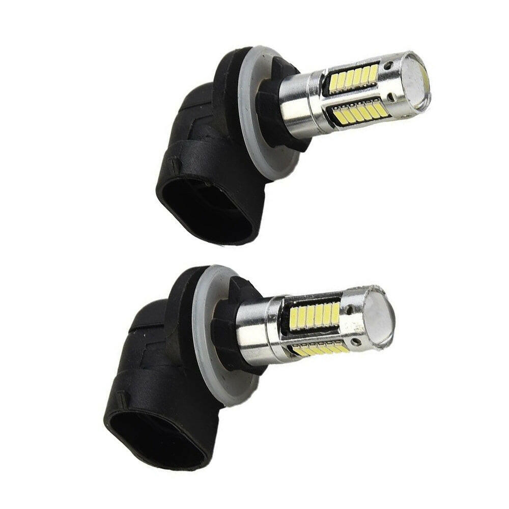 2x 881 H27 30W 6000K White LED Car SUV Fog Light Bulb DRL Lamp Extremely Bright.