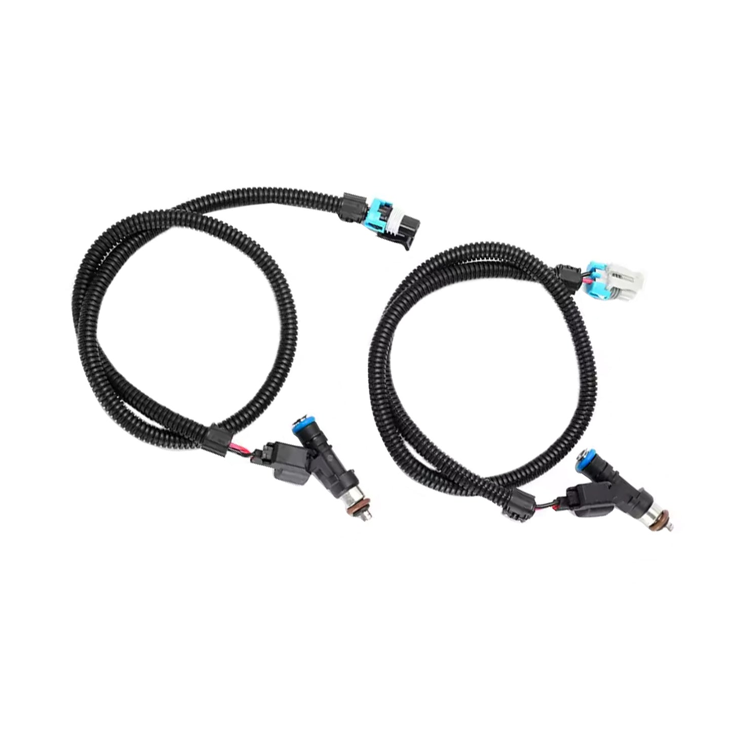 2x Fuel Injector Harness Set Suitable For Polaris Ranger XP 800 / Ranger Crew / RZR 800 2010-2017 OEM 1204318 1204319 0280158197