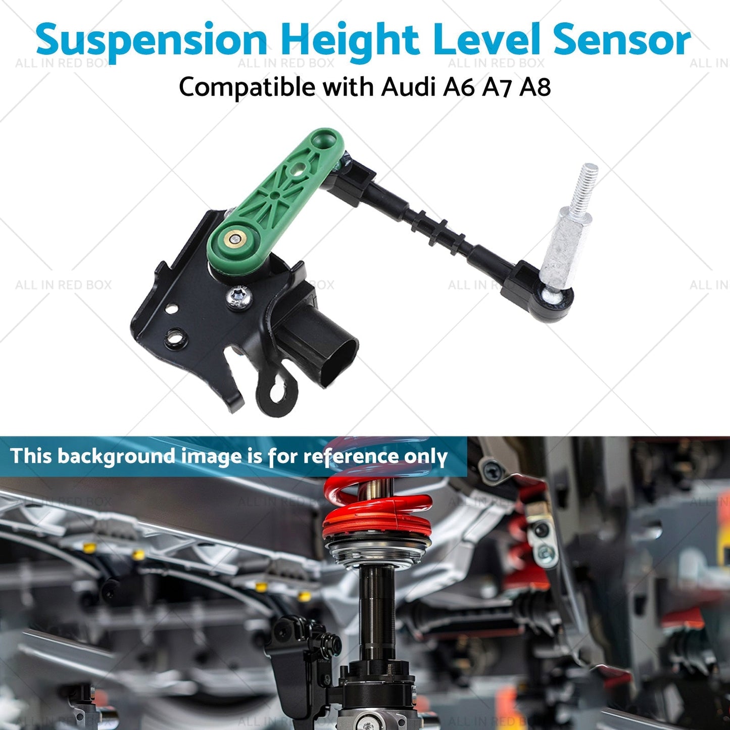 4H0941285G Front Left Suspension Height Level Sensor Suitable for Audi A6 A7 A8.