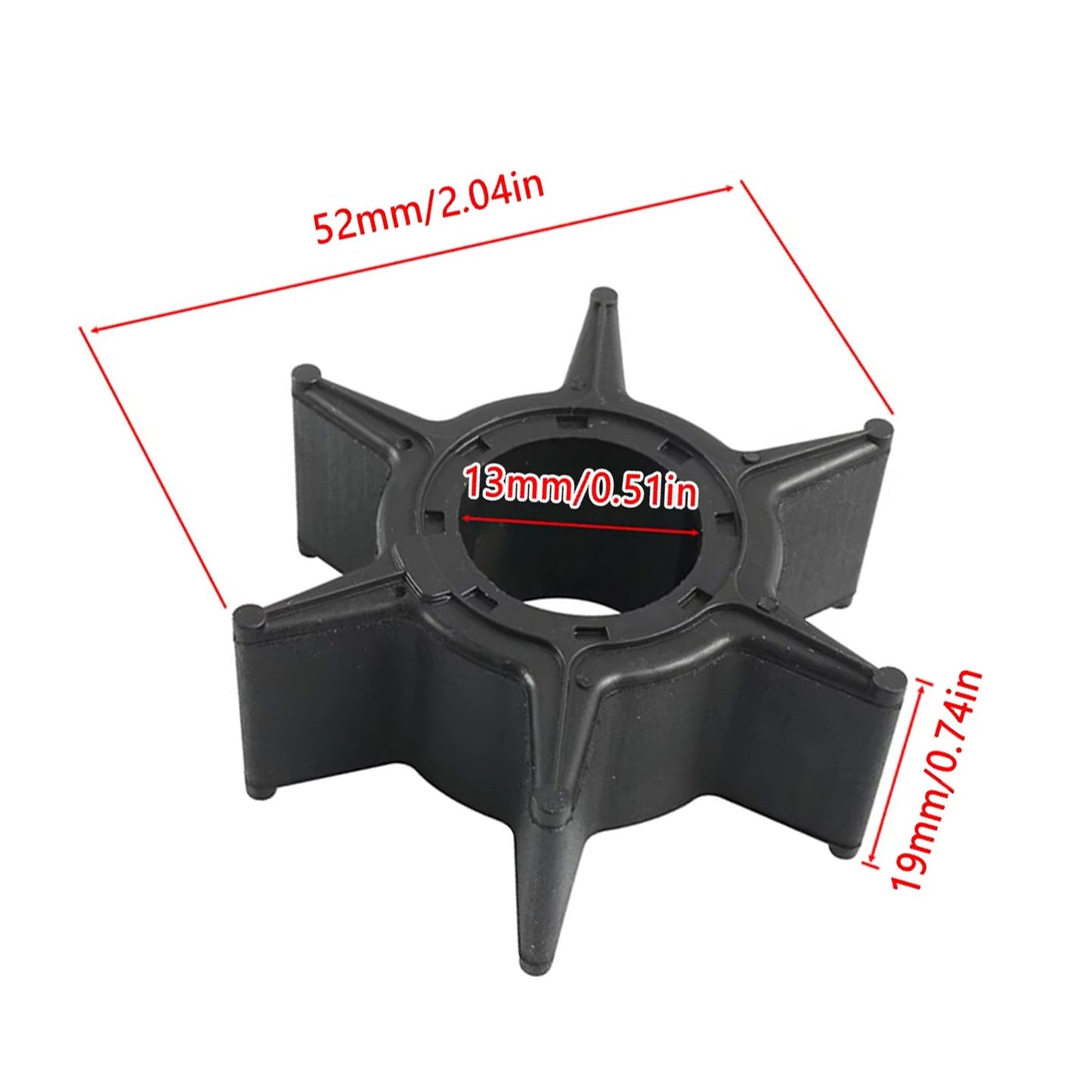 Impeller Water Pump Kit Suitable for Yamaha F25