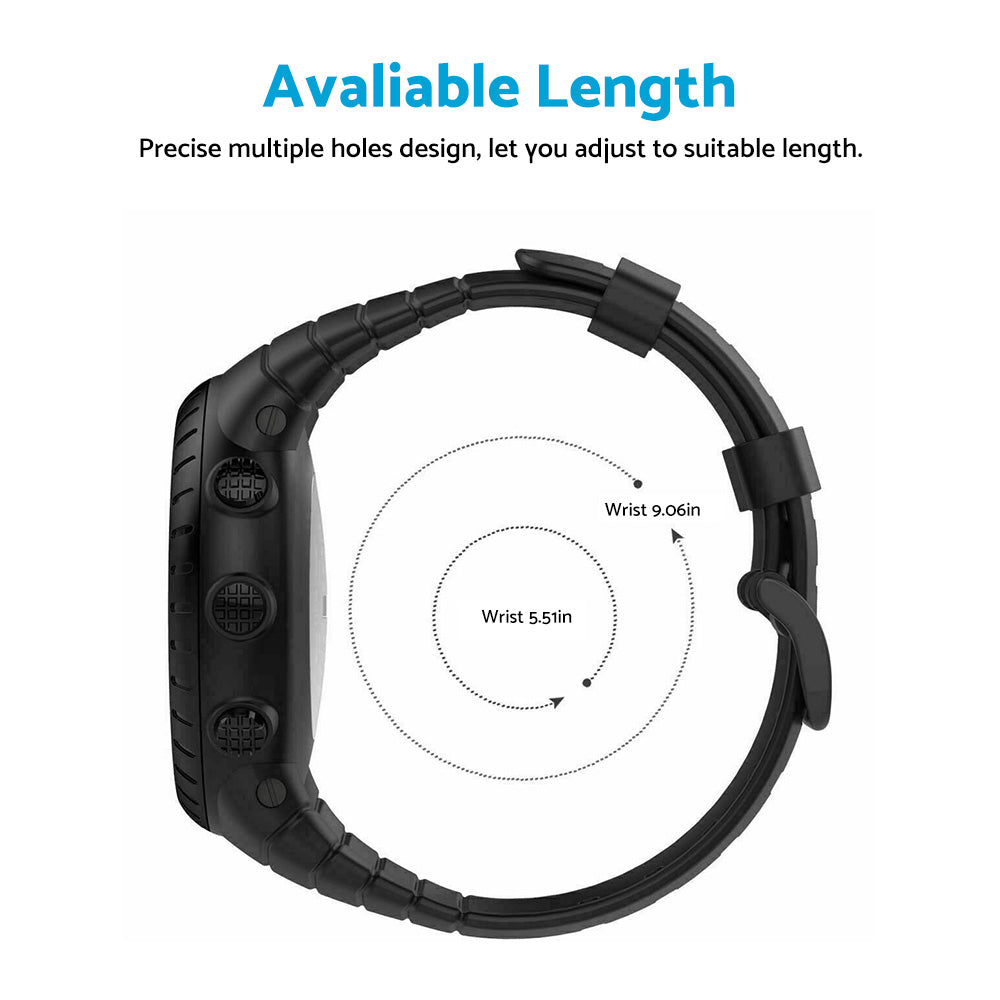 Replacement Rubber Watch Band Strap Suitable For SUUNTO CORE SS014993000