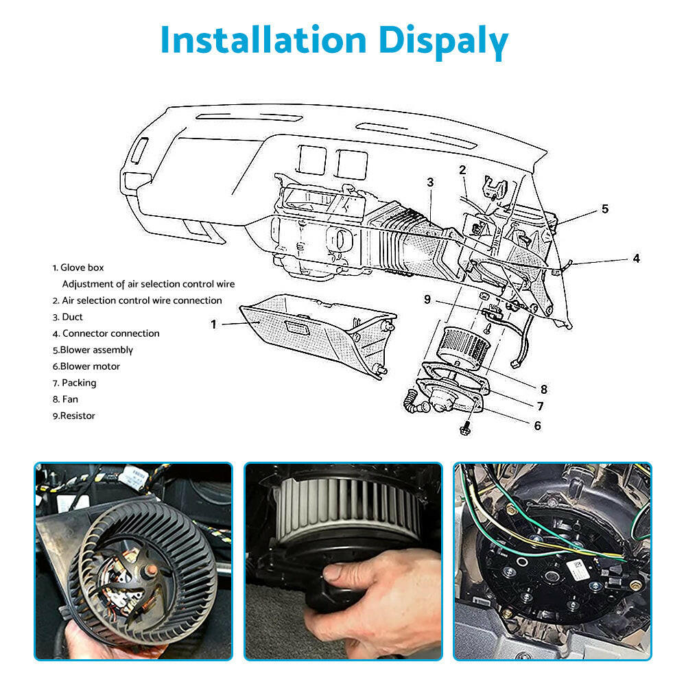 Blower Motor Fan Cabin Heater Suitable For Nissan X-Trail T31 / Dualis J10.
