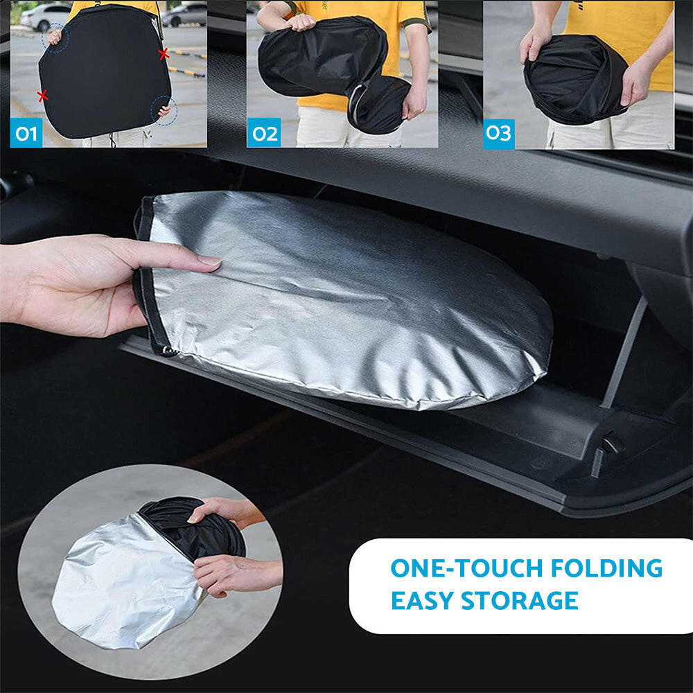 Wind Screen Sun Shade Suitable For Honda CR-V CRV 17-23 UV Block Visor Foldable.