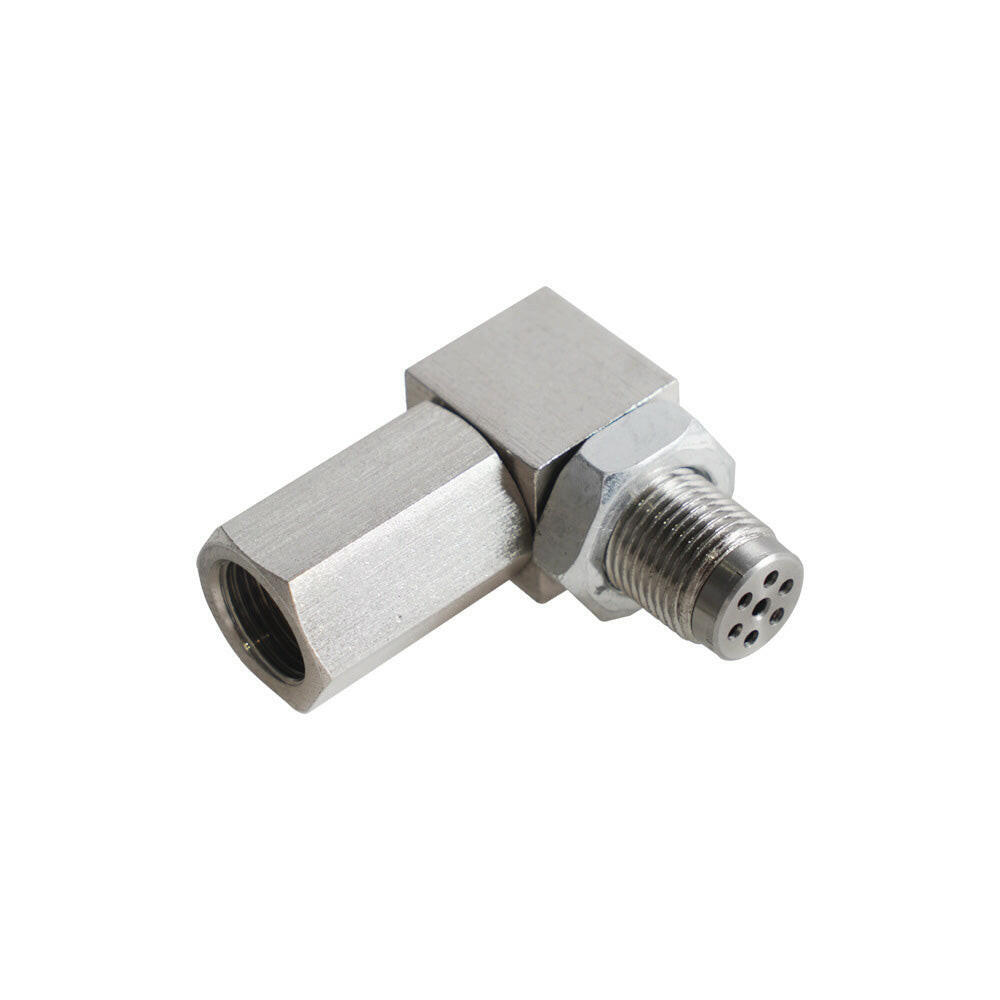 CEL Eliminator Mini Cat Catalytic Converter 90 Degree Oxygen O2 Sensor Spacer Adapter.