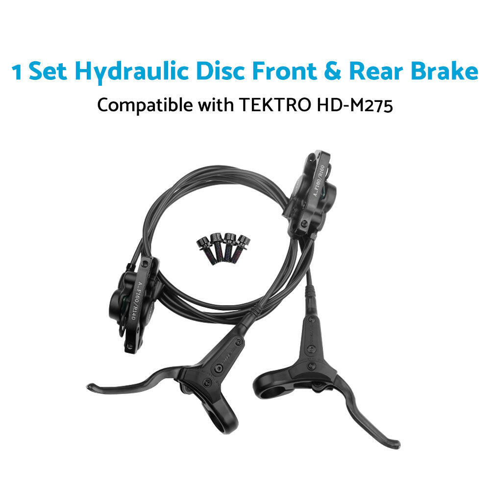 Folding Car Oil Pressure Disc Brake Kit Front & Rear 900mm 1650mm Suitable For M275N.