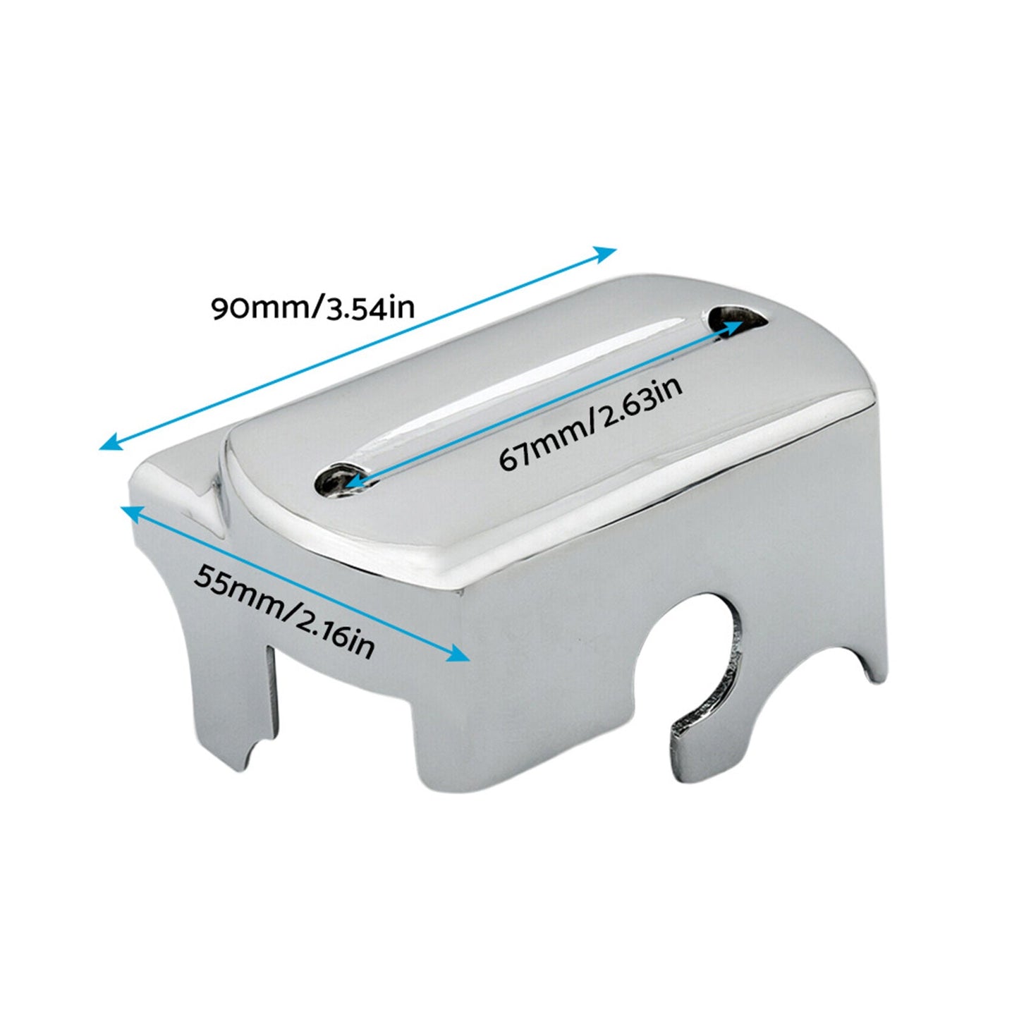 Brake Master Cylinder Cover Suitable For Yamaha V-Star 650 1998-2013 / V-Star 950 / V-Star 1100 / V-Star 1300