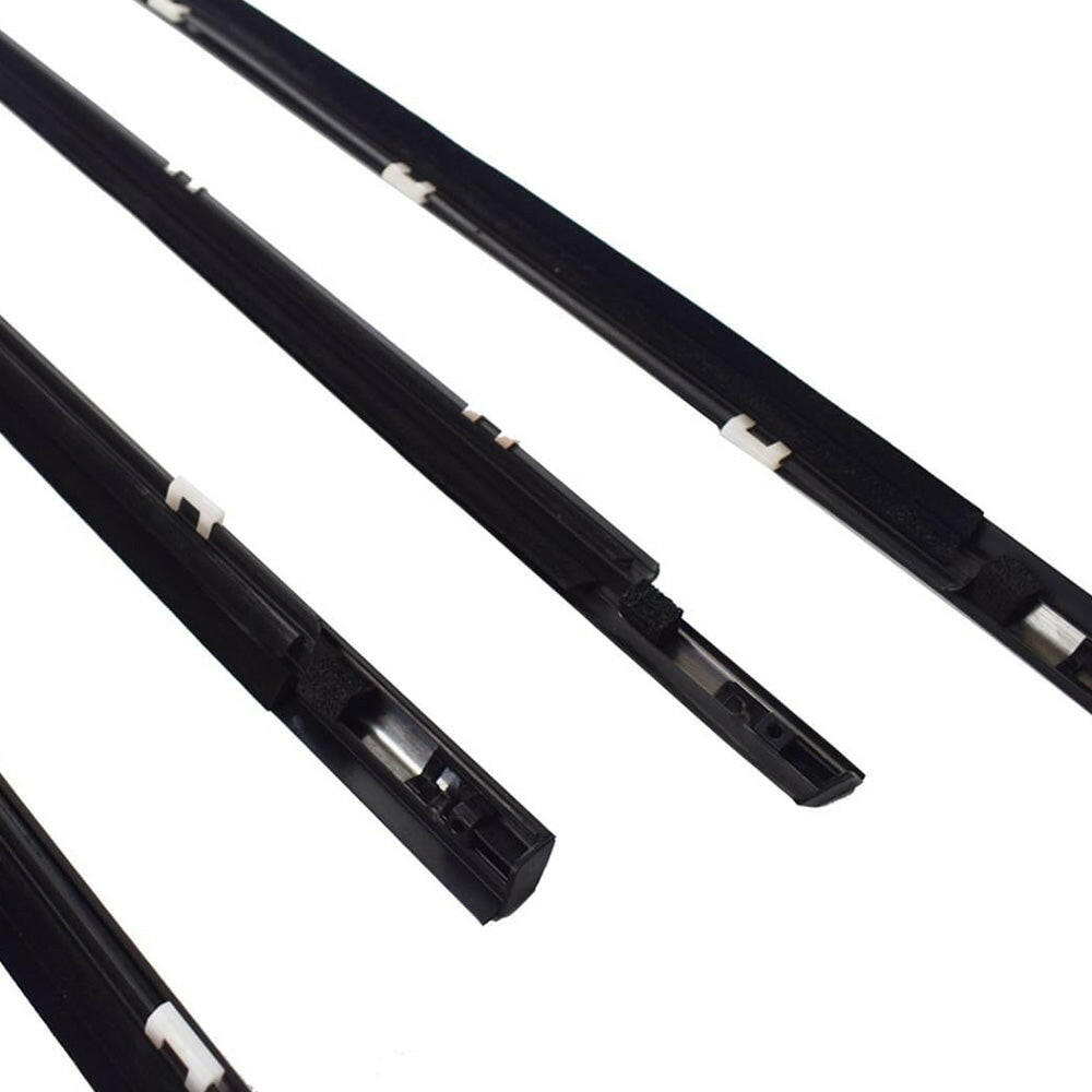 4x Weather Strip Window Moulding Trim Seal Belt Suitable For Hyundai i30 FD Hatch 2007–2012.