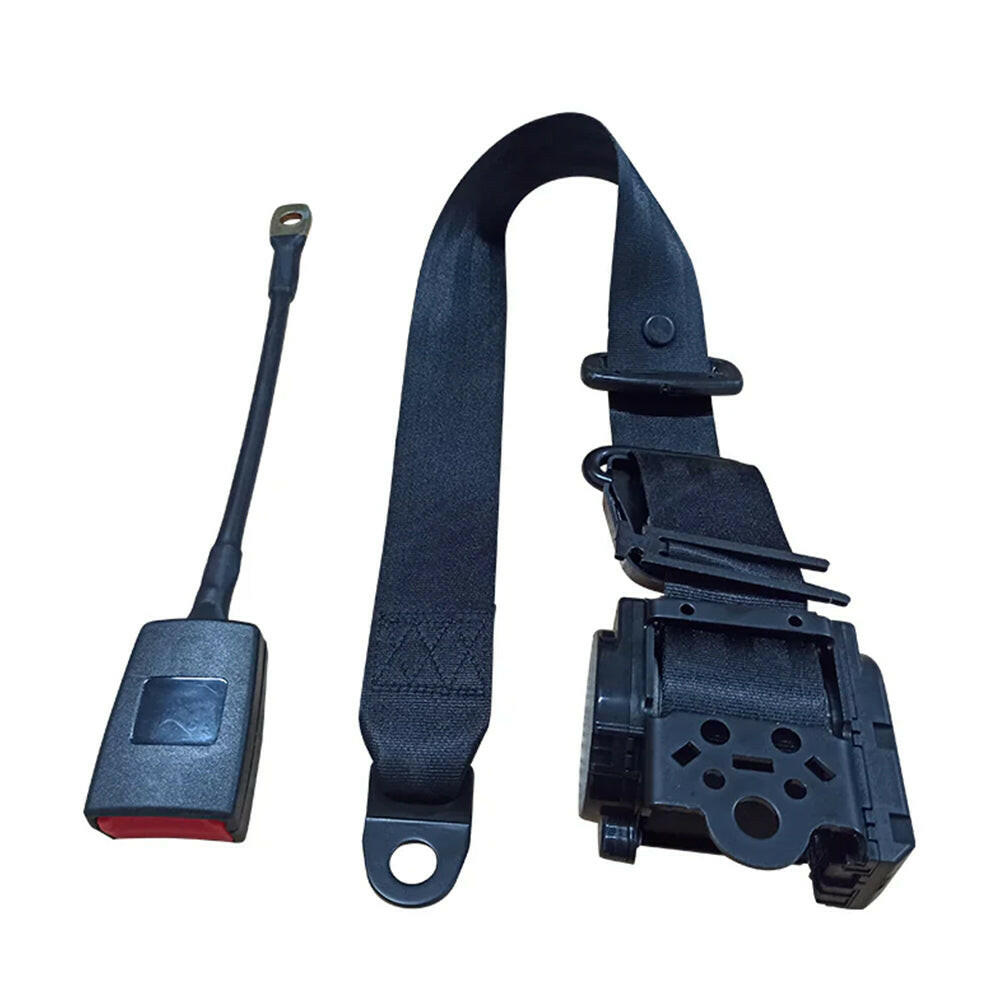 Universal 1 Set 3M 3 Point Retractable Safety Seat Belt Suitable For Truck Strap.