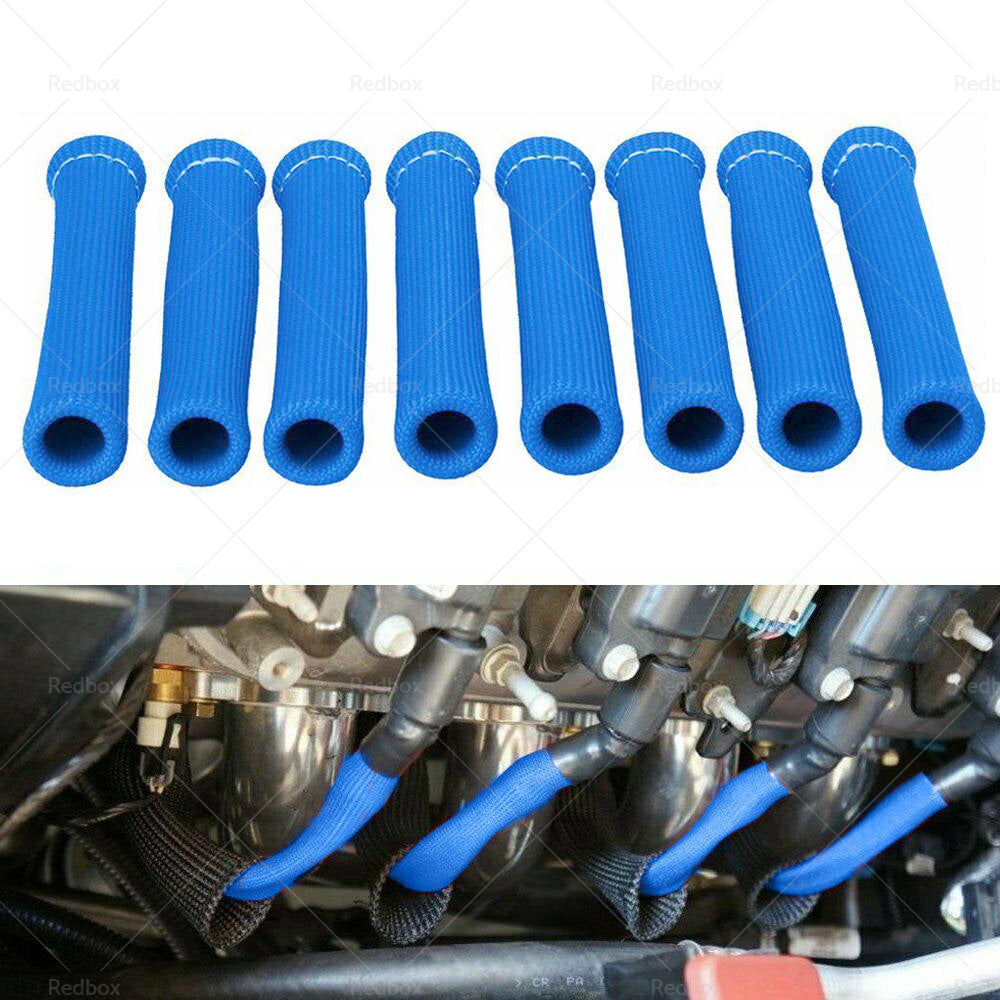 Spark Plug Wire Heat Shield Sleeve Protector Boots Suitable For LS1 / LS2.