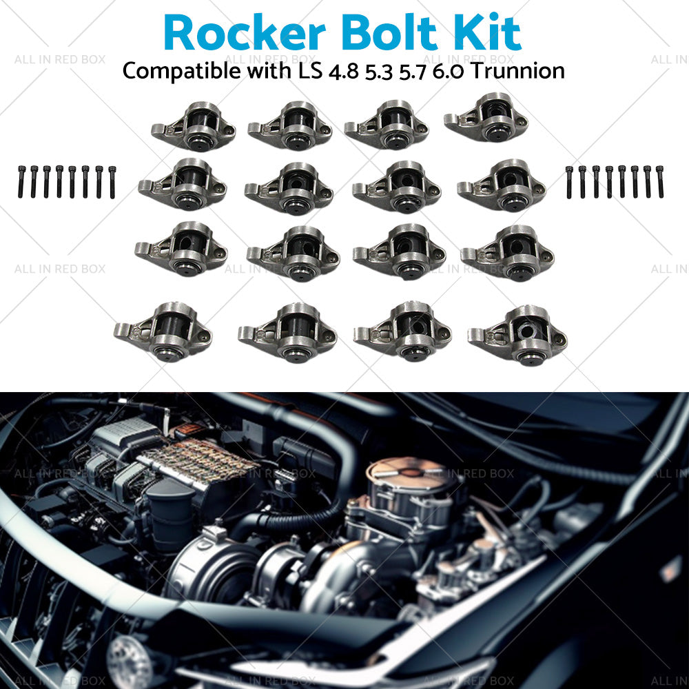 Rocker Arms with Upgraded Trunion Kit Installed Suitable for LS 4. 8 5. 3 5. 7 6. 0.