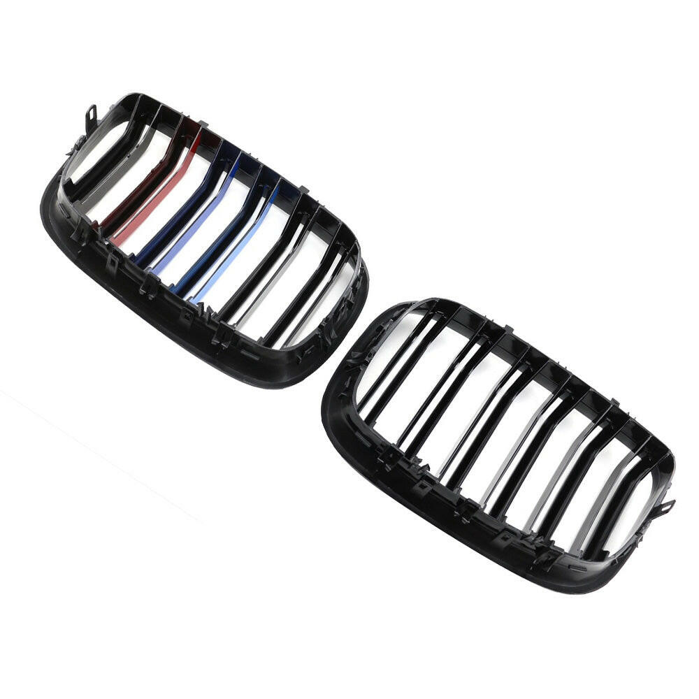 Kidney Front Grille Suitable For BMW E70 X5 / E71 X6 2007-2013 M Color.