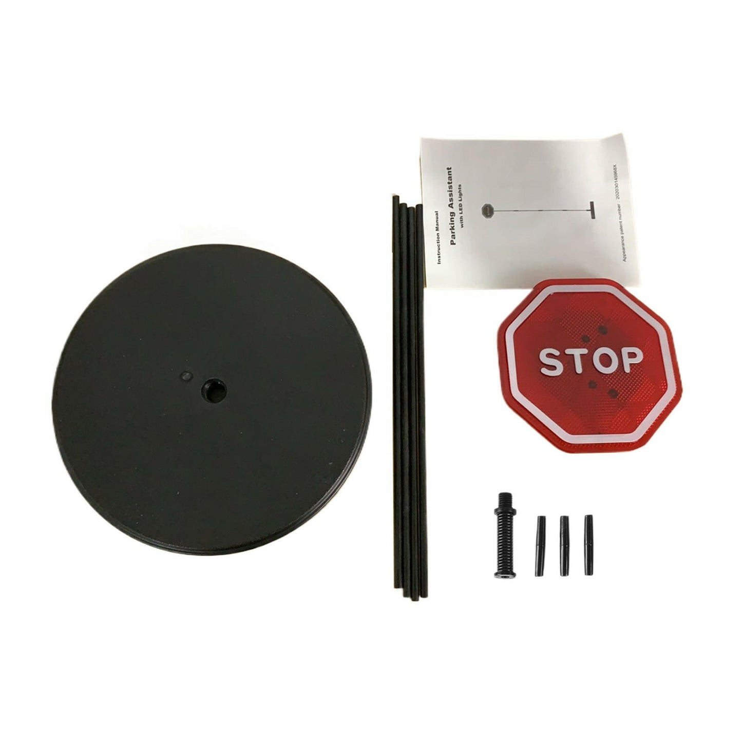 LED Garage Parking Sensor Stop Sign Smart Parking Light Assistant System.
