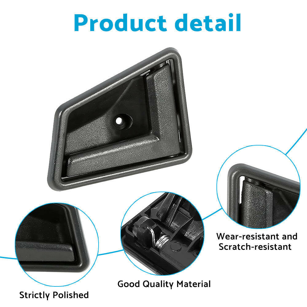 1 Pair Left & Right Inner Door Handle Suitable For Suzuki Vitara 1.6L 2.0L V6 1988–1999.