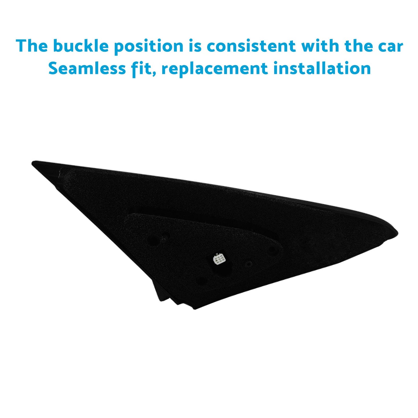 Left Door Mirror Suitable For Mazda 3 BL 2009-2013 White Without Indicator