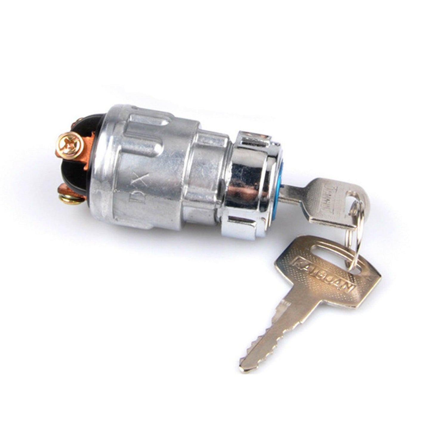 Universal 3 Position Ignition Start Switch Key Lock Suitable For Motorcycle Tractor Boat Car.