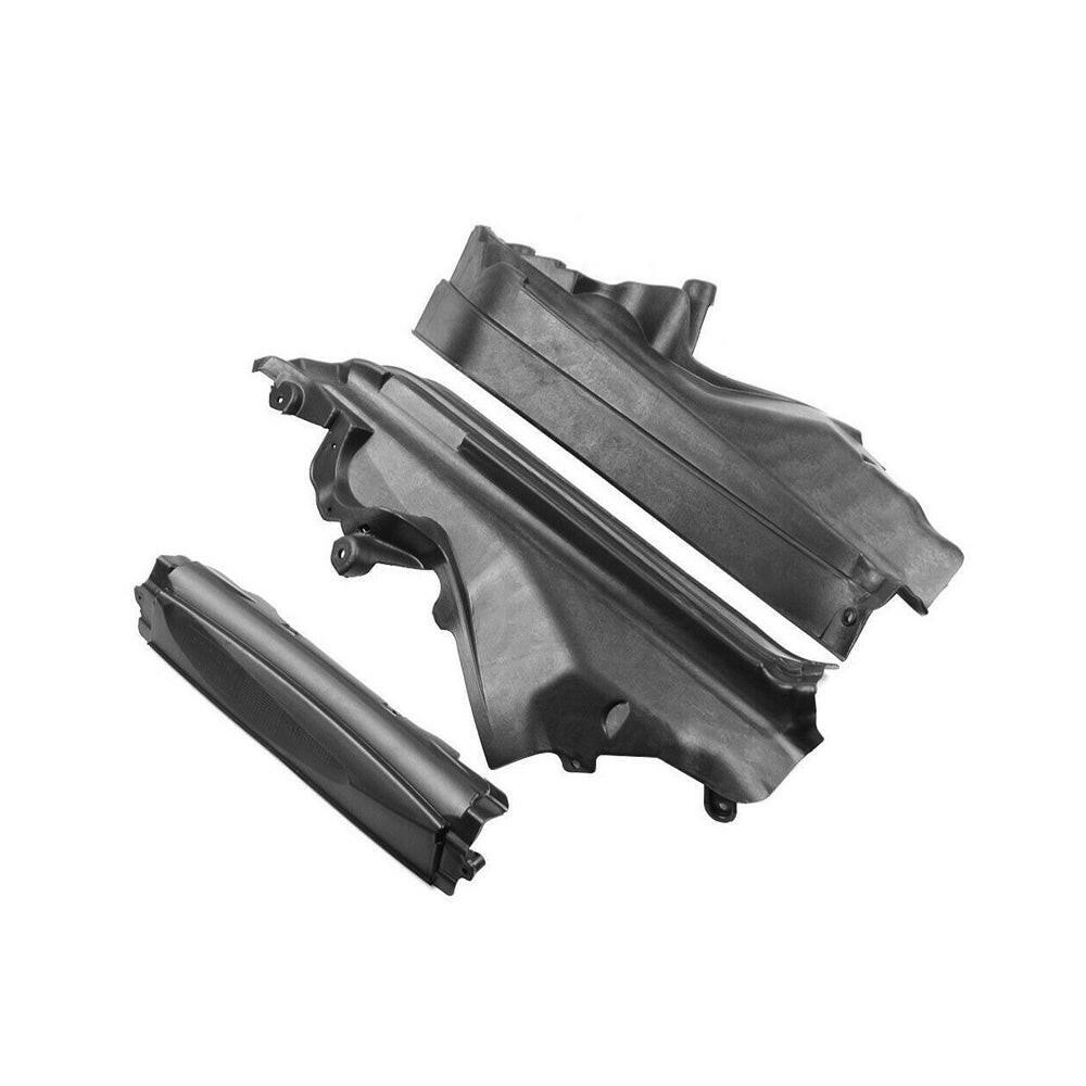 3x Engine Upper Compartment Partition Panels Suitable For BMW X5 E70 LCI / X6 E71 / E72 HYB.