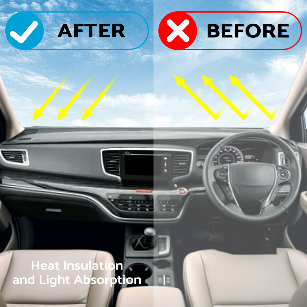 Non-Slip Dash Mat Suitable for Honda Odyssey RC 2.4L 2014-2019 Dashboard Cover.