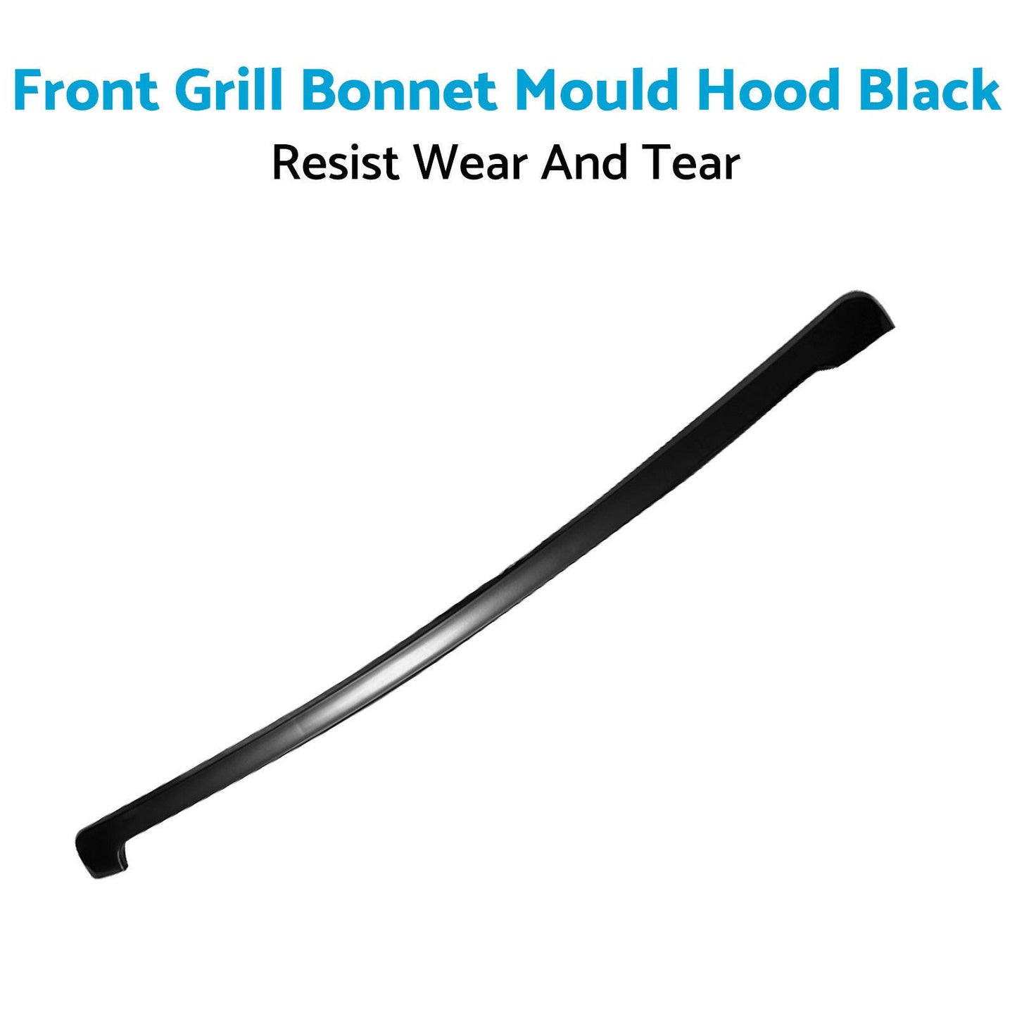 Front Grill Bonnet Mould Hood Black Suitable For Toyota Prado 150 75770-60020.