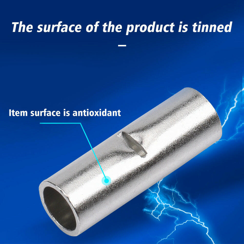 10x 16mm² Tinned Copper Cable Joiner Suitable For 6B\&S 6 AWG Wire Redarc Battery 12V.