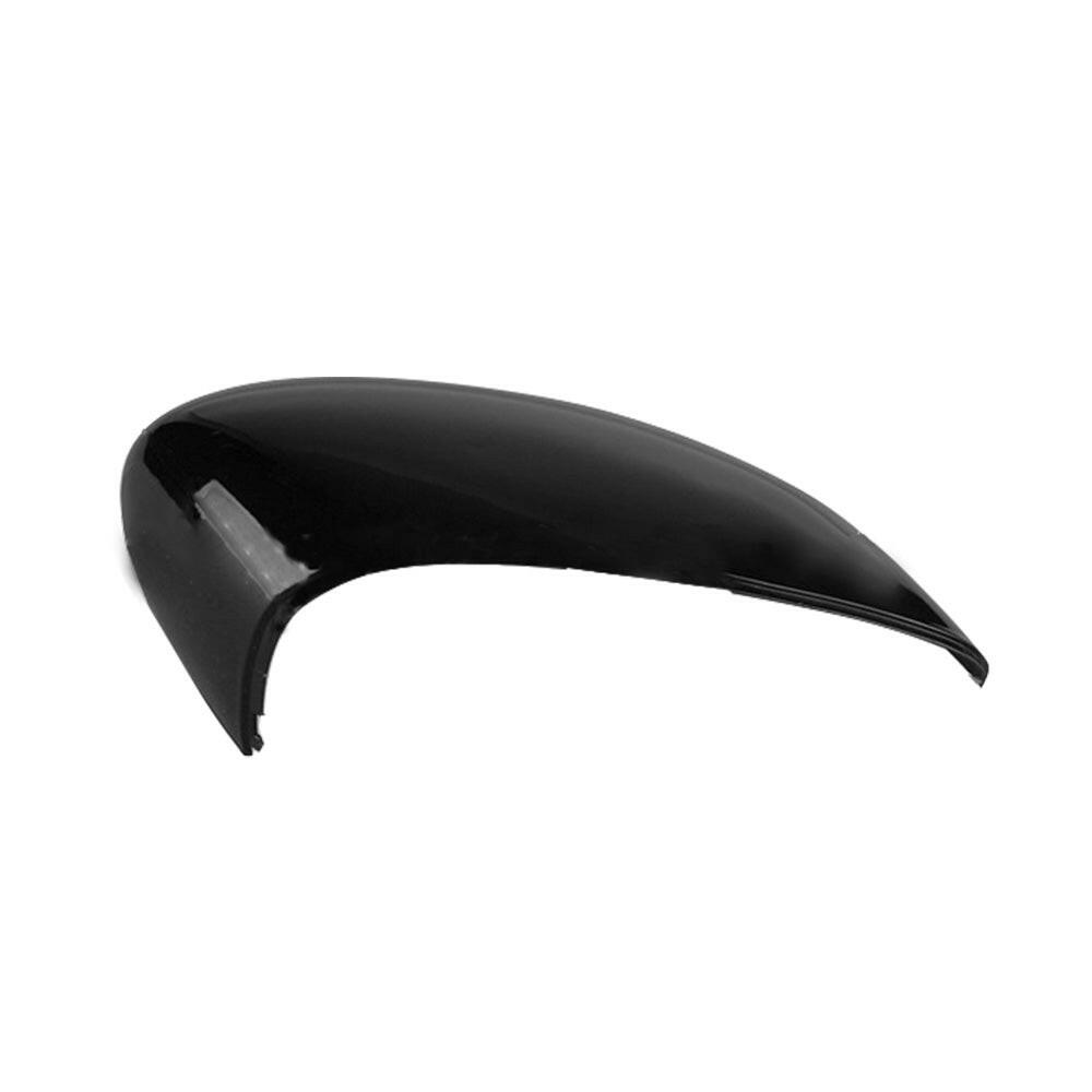 Left and Right Wing Mirror Cover Gloss Black Suitable For Ford Fiesta MK7 2008-2017.