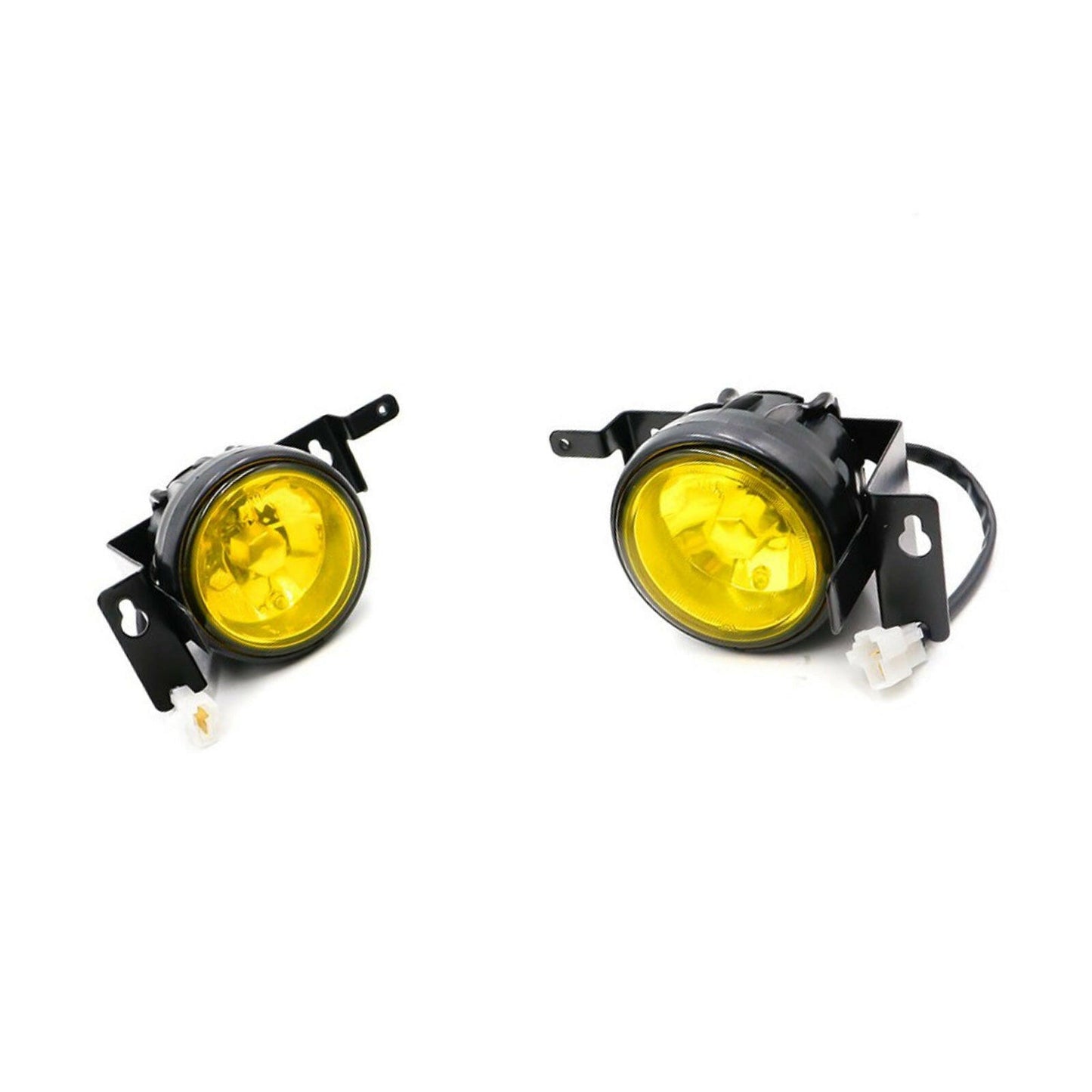 Yellow Fog Lights Lamp Kit Suitable For Honda Civic EK EM 2 3 4 Dr JDM 1999-2000.