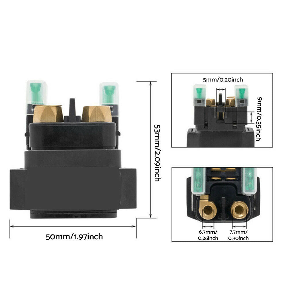 Motorcycle Starter Relay Suitable For Yamaha WR450F 2003-2009 & YFM 250/350/400/450/660 Grizzly Kodiak Raptor.
