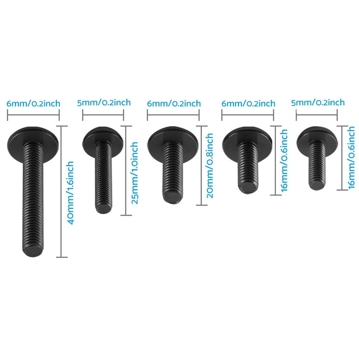 195x Motorcycle Fairing Bolts & Body Screws Suitable For Kawasaki, Ducati & Honda