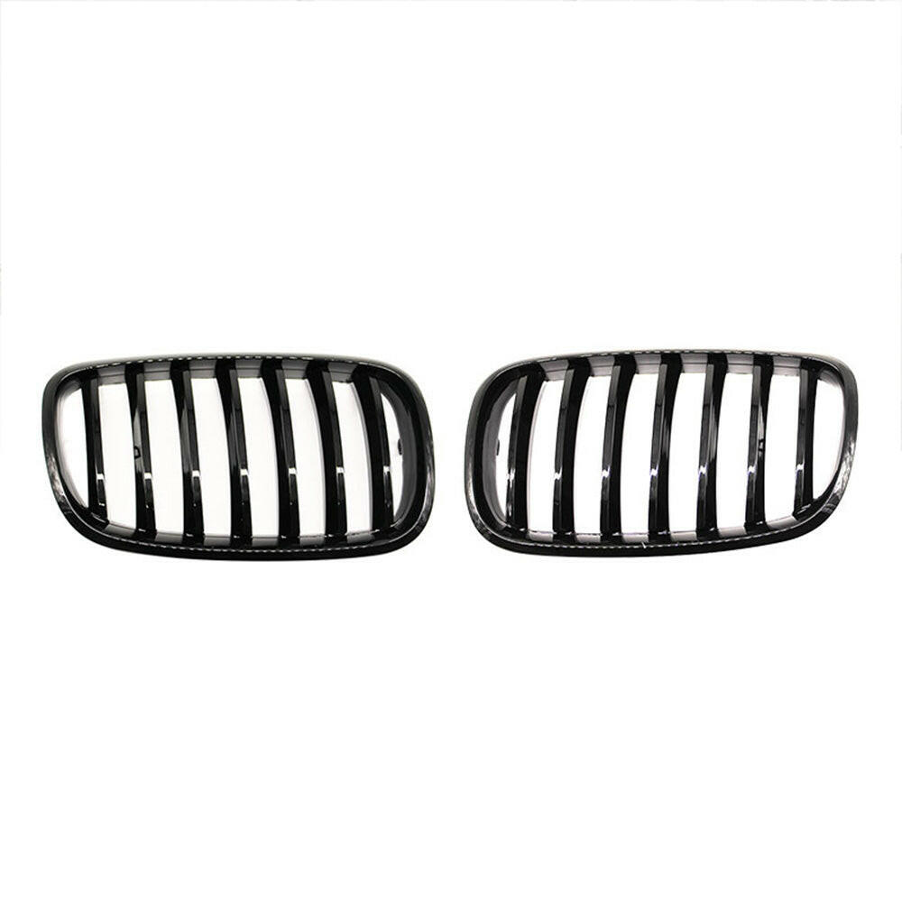 Front Bumper Kidney Grill Grille Gloss Suitable For BMW E70 X5 / E71 X6 2007-2013.