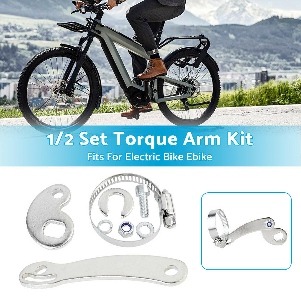 1/2 Set Torque Arm Kit Front Rear Refit Components Parts For Electric Bike Ebike.