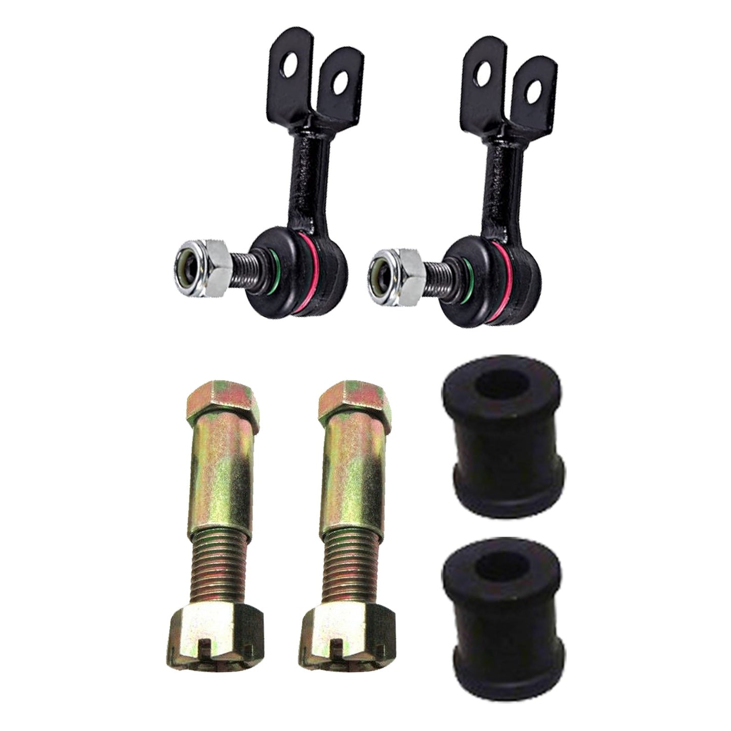 2x Rear Sway Bar Link Bush Set Suitable for Toyota Land Cruiser FJ80R