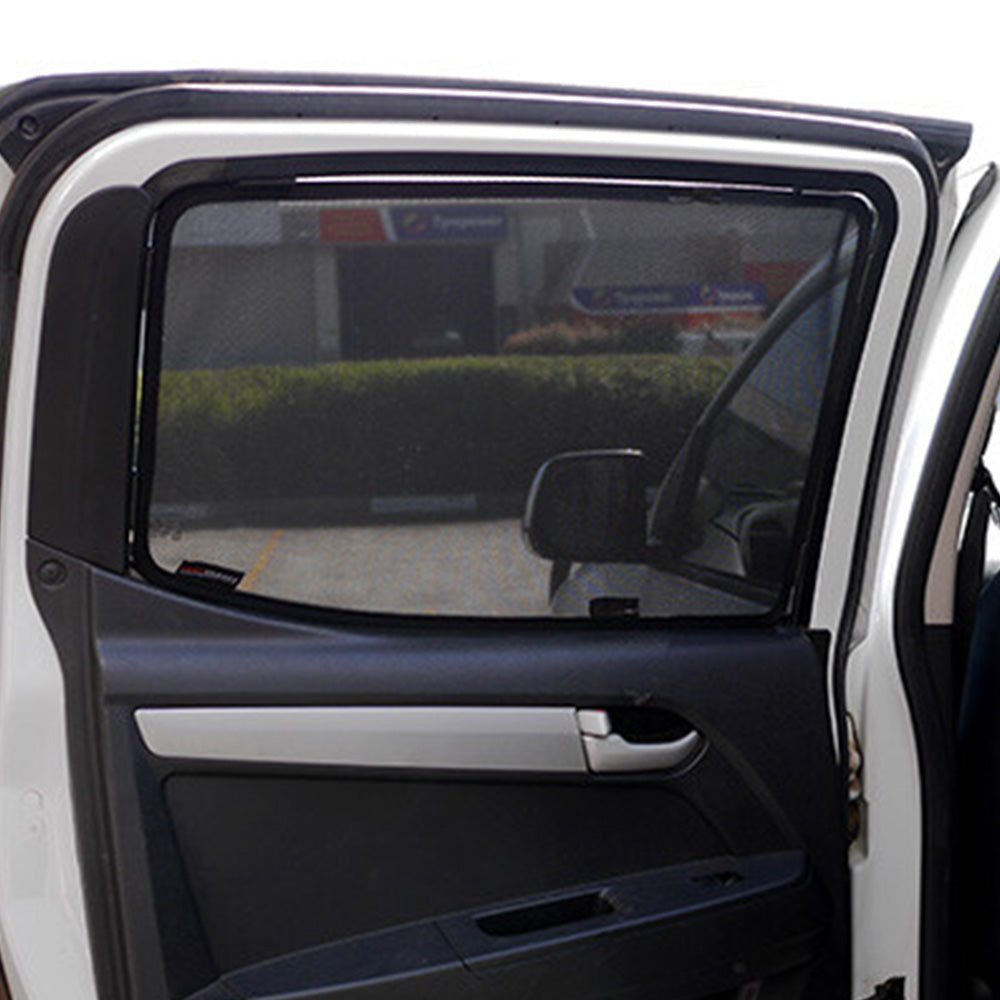 Rear Car Window Sun Shade 2x Suitable For Isuzu D-MAX 2nd Gen / Holden Colorado 2012-2020