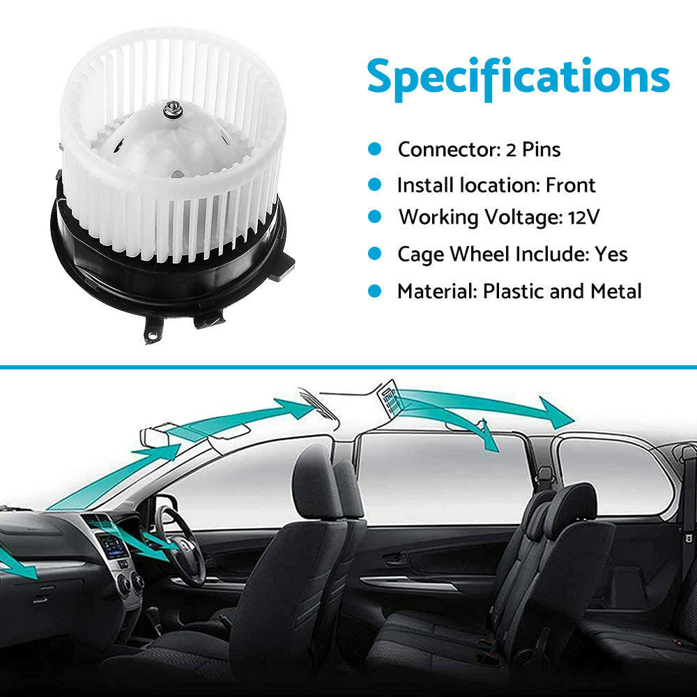 Blower Motor Fan Cabin Heater Suitable For Nissan X-Trail T31 / Dualis J10.